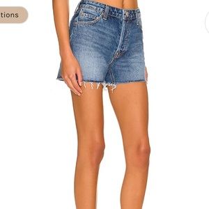 GRLFRND Helena blue Jean shorts, size 26